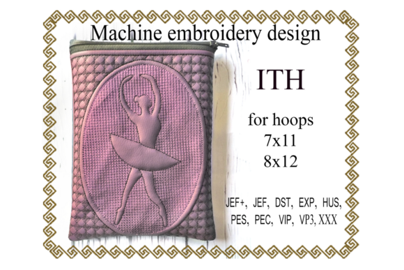 Ballerina Zippered Bag – in the Hoop Design Review