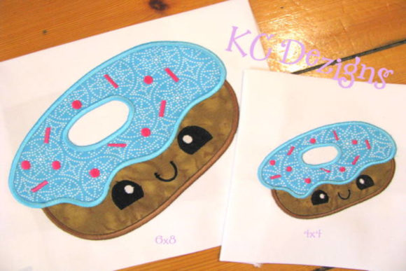 Cheat Day Donut Applique for Seasonal Holiday Embroidery