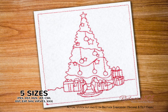 Christmas Celebrations Tree Redwork: A Designer’s Honest Review
