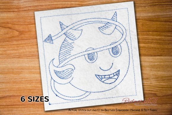 Satan s Face Bluework: A Designer’s First Look for Boutique Sweatshirts